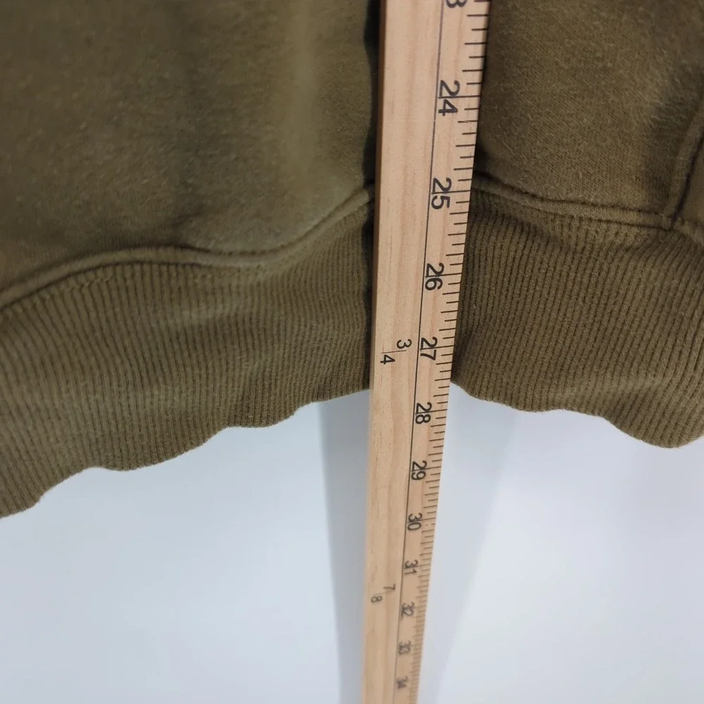 The North Face Hoodie Mens Medium‎ Brown Pullover Sweatshirt Graphic Logo